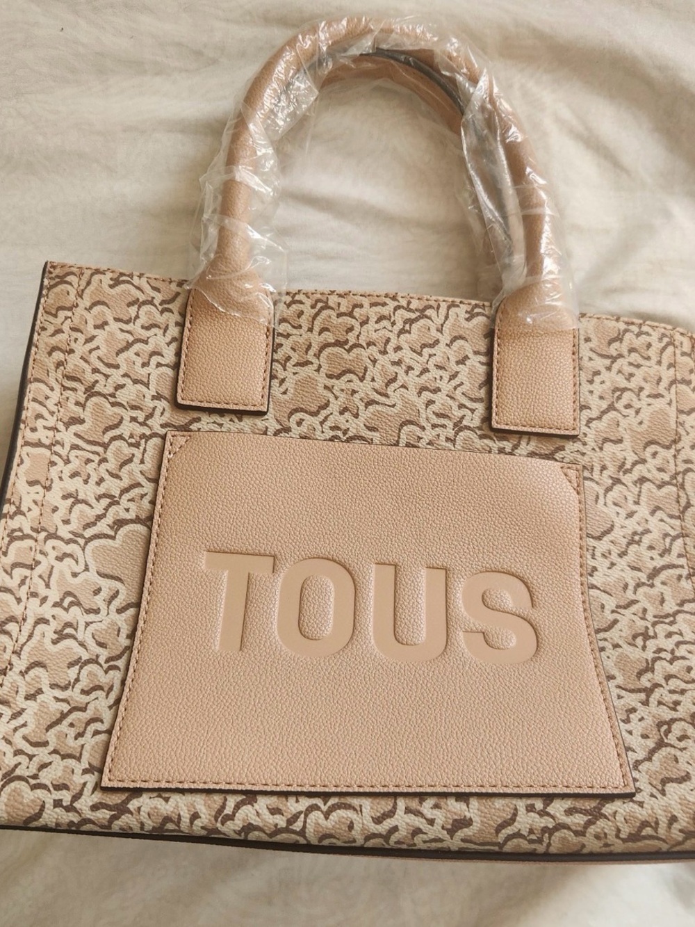 TOUS Beige Tote Bag